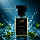 Azure Veil Unisex Perfume 50ML Long Lasting Black Gold Bottle