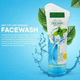 CHANDO Naturals Foaming Face Wash Mint Cool – Anti-Microbial Daily Cleanser for Oily & Acne-Prone Skin (100ml)