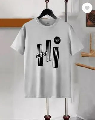 Men's Dri Fit Printed Track Suit White Black 2Pcs