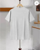 Men's Dri Fit Printed Track Suit White Black 2Pcs