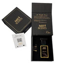 Azure Veil Unisex Perfume 50ML Long Lasting Black Gold Bottle